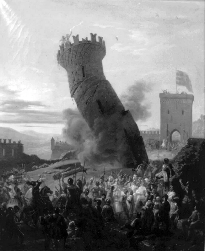 I fratelli Cocito difendono eroicamente la torre di Lù - Convento dei Servi di Maria, Torino